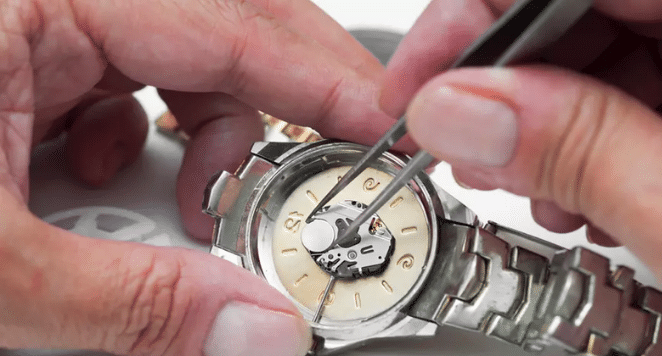 How to change wrist watch battery